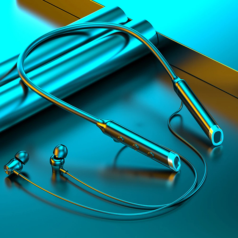Magnetic Neckband Sports Earphones - Wireless Headphones Bluetooth 5.0 Neckband Waterproof