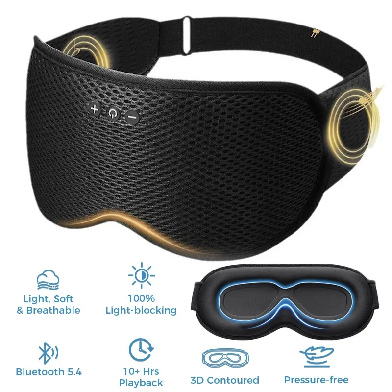 Bluetooth Wireless Sleeping He - đánh giá và giá Sleep Mask Headphones Bluetooth