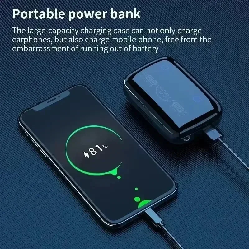 New TWS Bluetooth Headphones 5 - đánh giá và giá Type C Wired Earphones With Mic