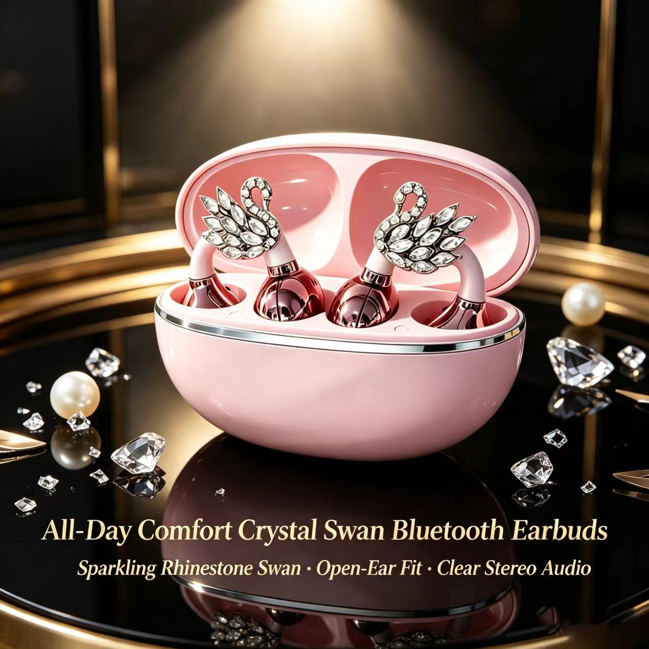 Fashion Swan Clip On Bluetooth - đánh giá và giá Type C Wired Earphones With Mic