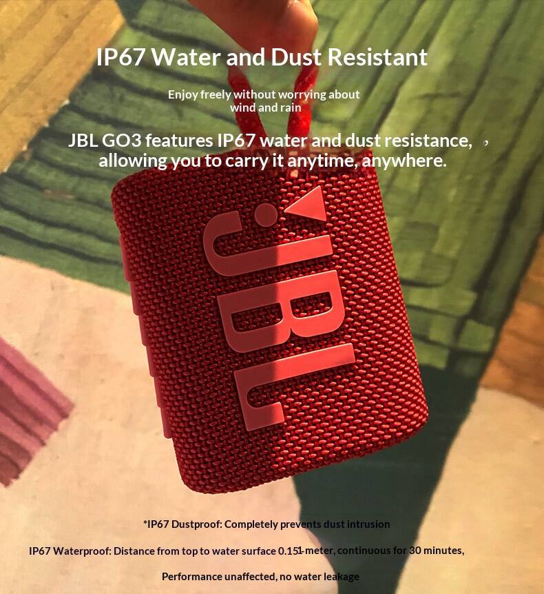 Beach Home Box JBL GO3 Bluetoo - đánh giá và giá Portable Bluetooth Speaker Waterproof Ipx7
