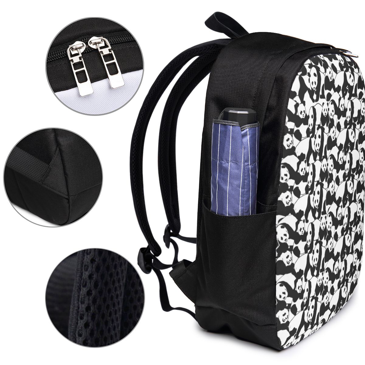 Panda Pattern Backpack Travel  - đánh giá và giá Laptops